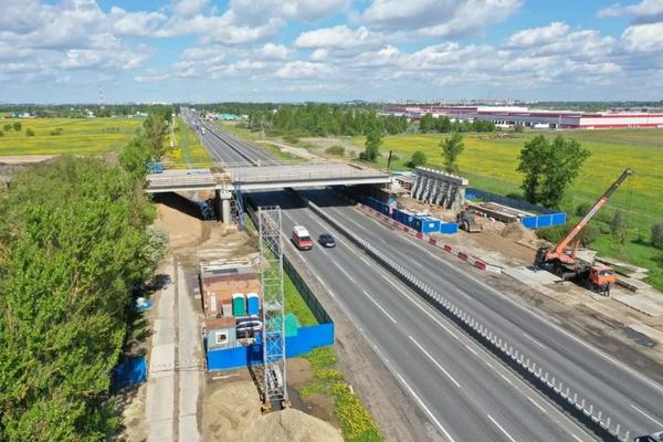 Выполнение работ по реконструкции участков ад М-10 «Россия»